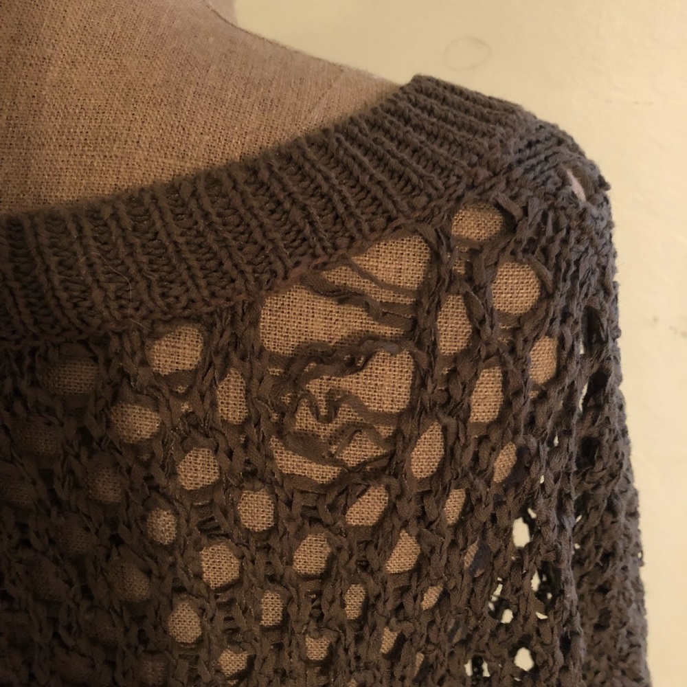 Anthropologie Left on Houston crochet sweater - Picture 6 of 8